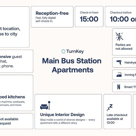 Turnkey I Main Bus Station Apartments 프라하 외부 사진