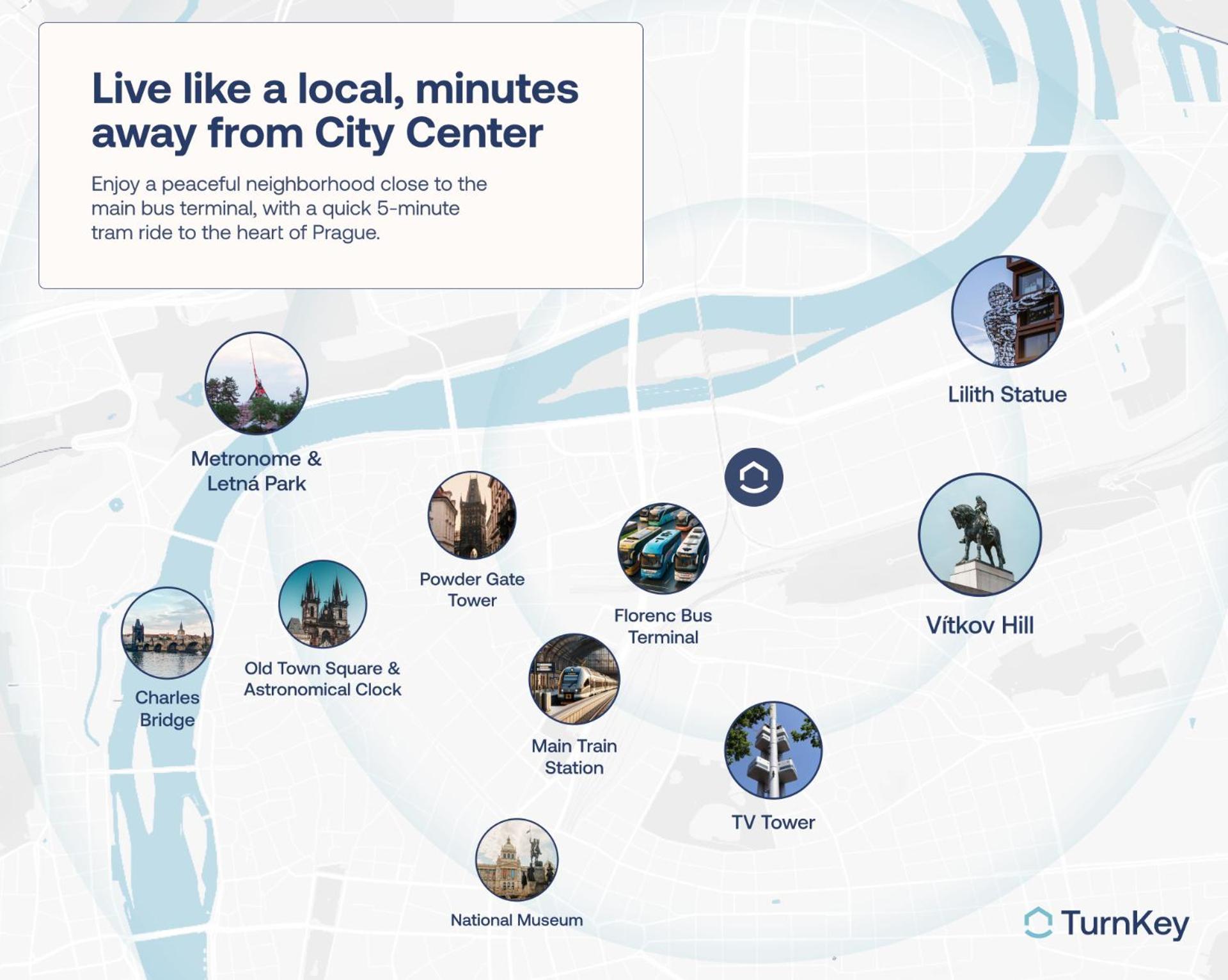 Turnkey I Main Bus Station Apartments 프라하 외부 사진